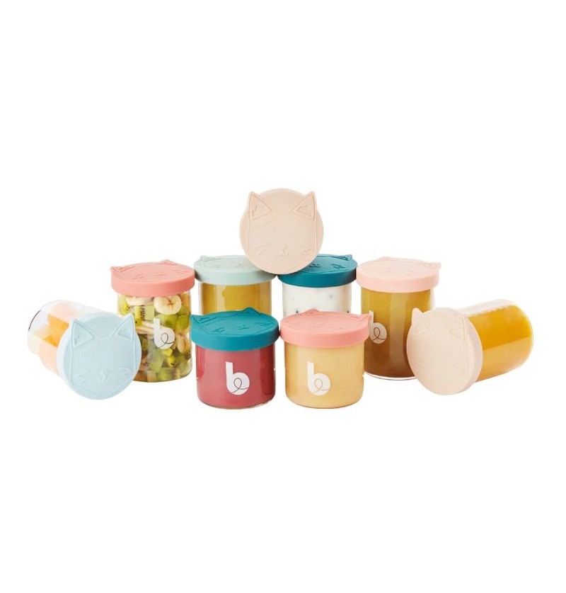 Lot de 9 pots de...