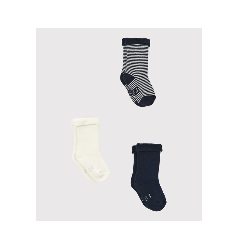 3 paires de chaussettes