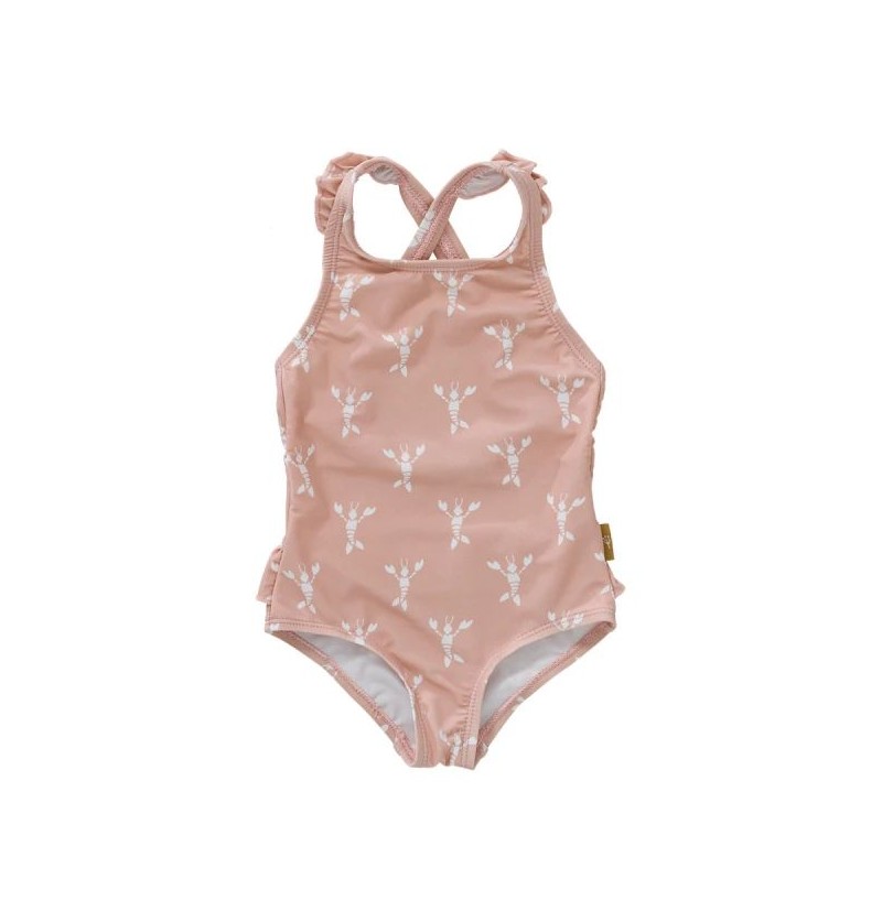 Maillot crabe rose Fresk