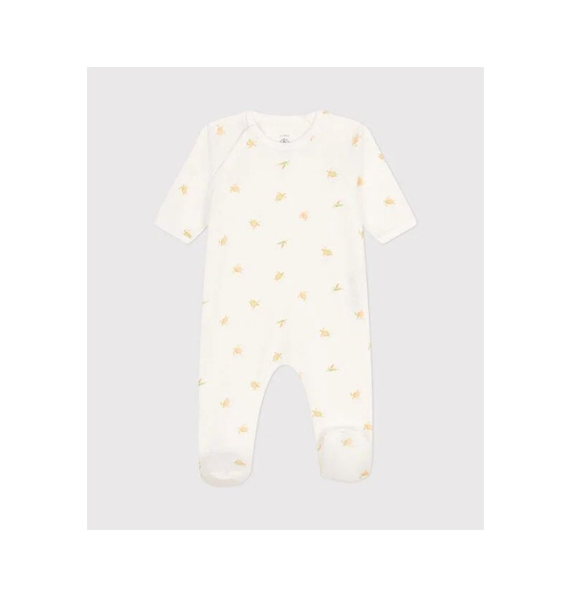 Pyjama blanc tortue Petit...