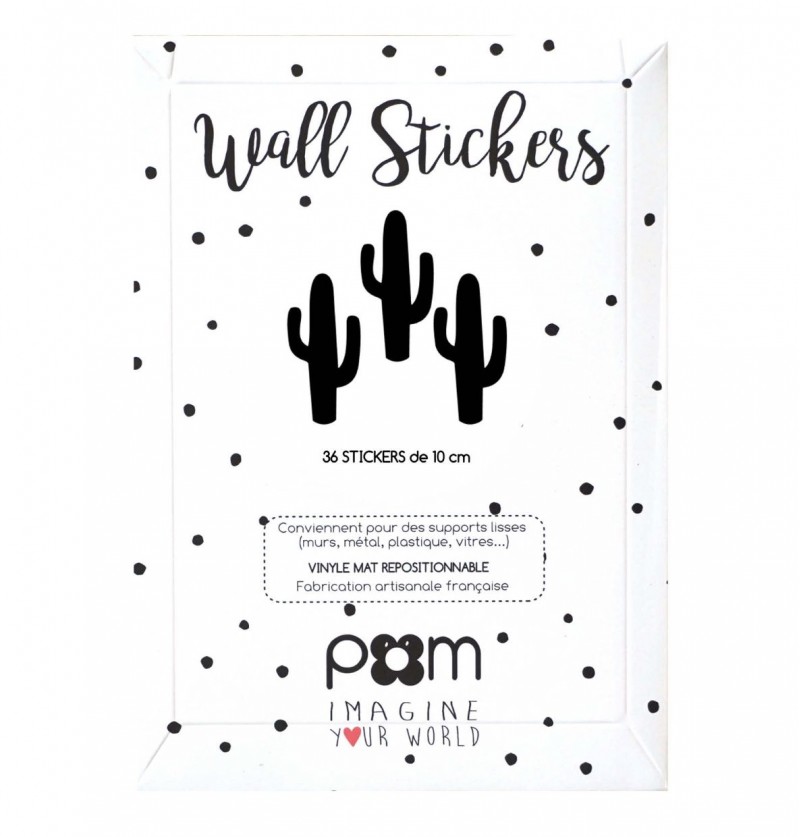 36 stickers muraux Cactus...
