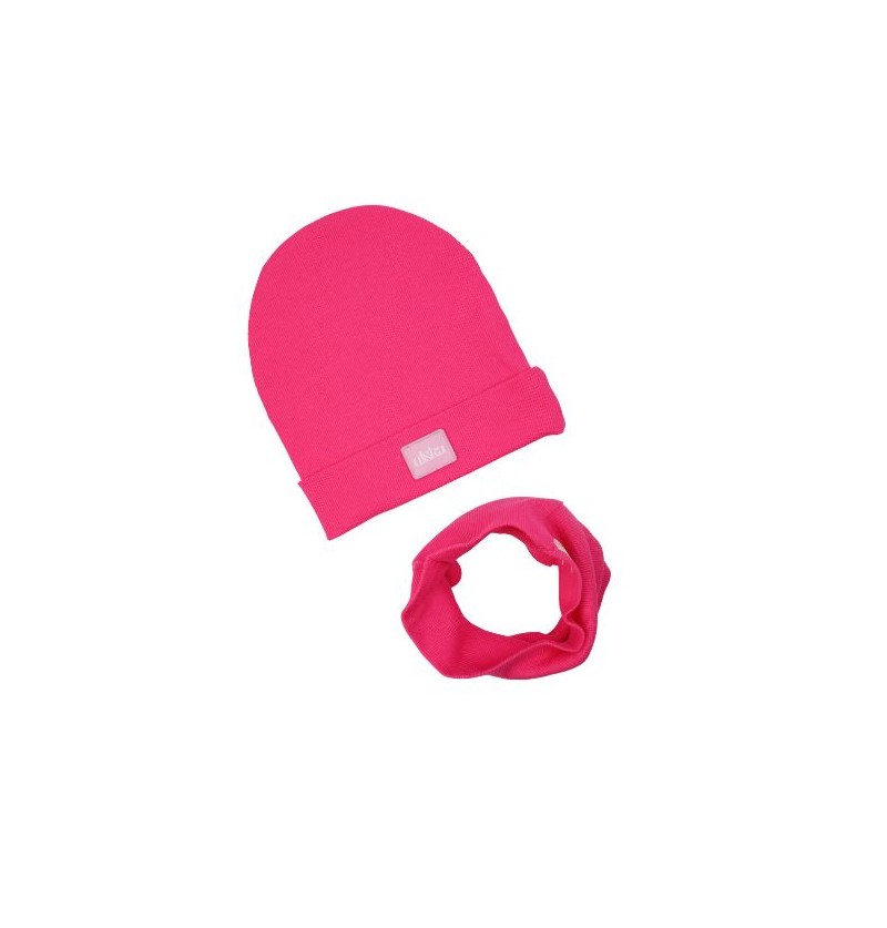 Bonnet +col rose Barbie Ul&ka