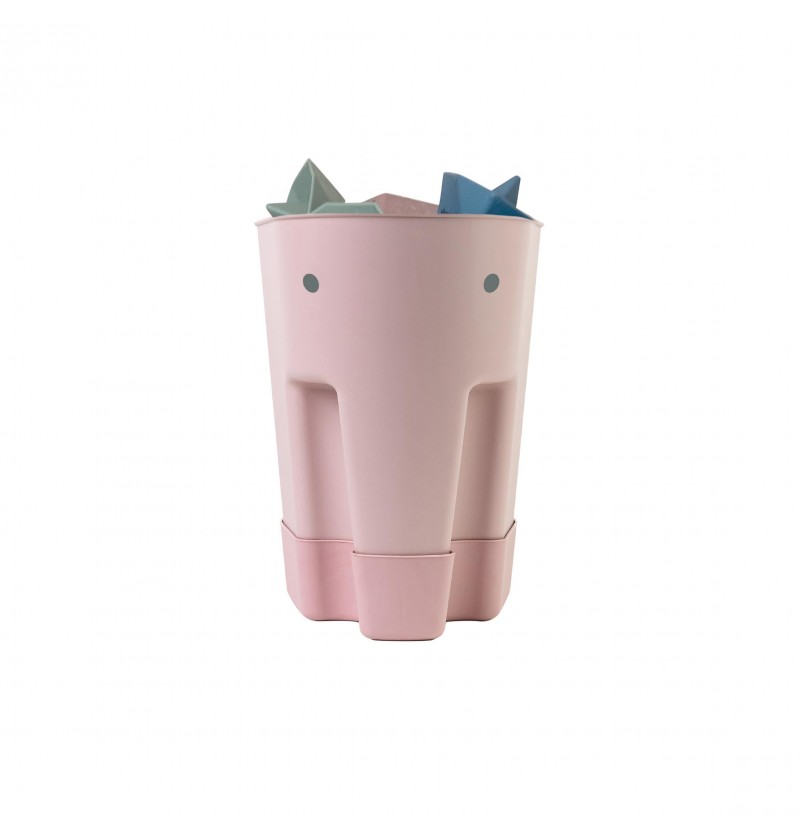 Rangement jeux de bain rose...