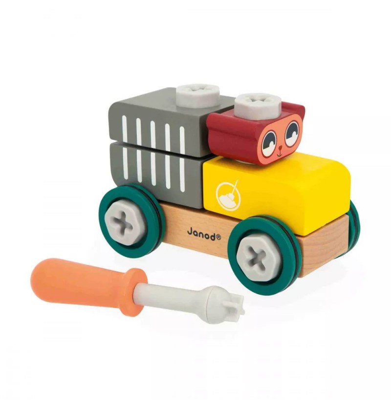 Jeu en bois - Voiture à...