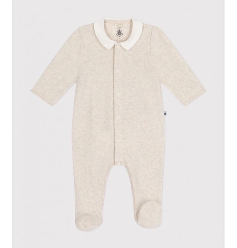 Pyjama beige chiné Petit...