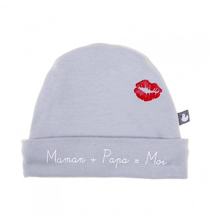 Bonnet naissance “Maman +...
