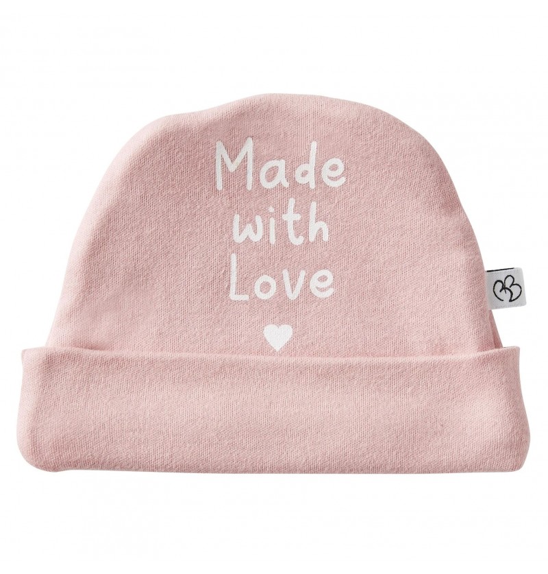 Bonnet naissance "Made with...