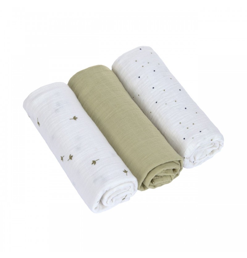 Lot de 3 tétras L Feuilles...