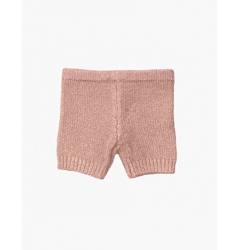 Short Louisa en maille rose...