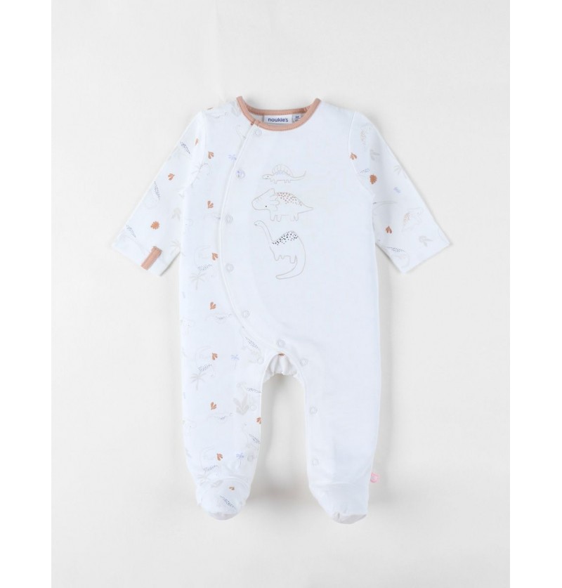 Pyjama jersey Dino blanc...