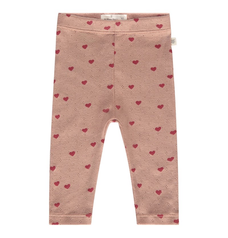 Pantalon coeur coral A Tiny...