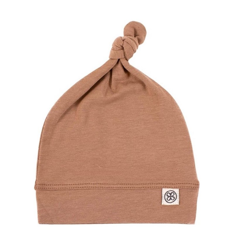 Bonnet à noeud Marron Cloby
