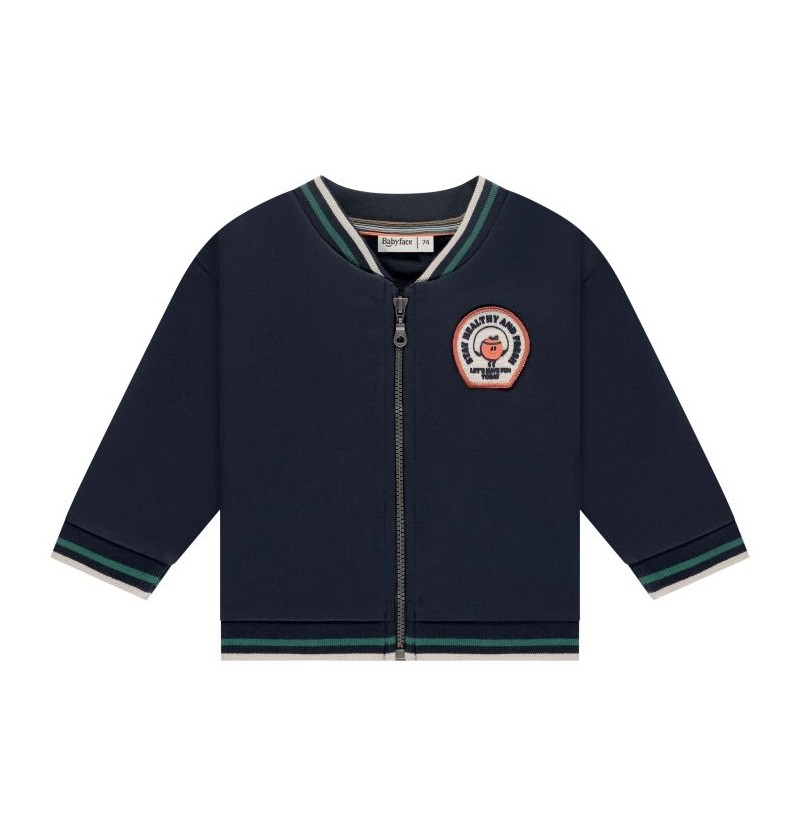 Gilet zippé Navy Babyface