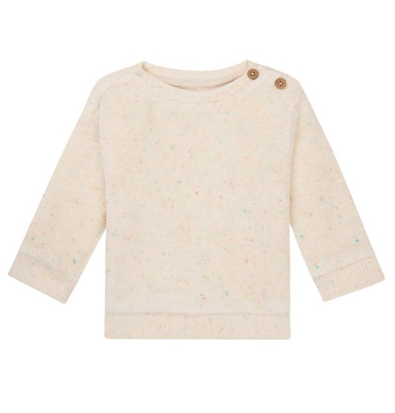 Sweat Olivet écru Noppies