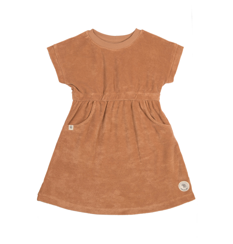 Robe en éponge Caramel Lassig