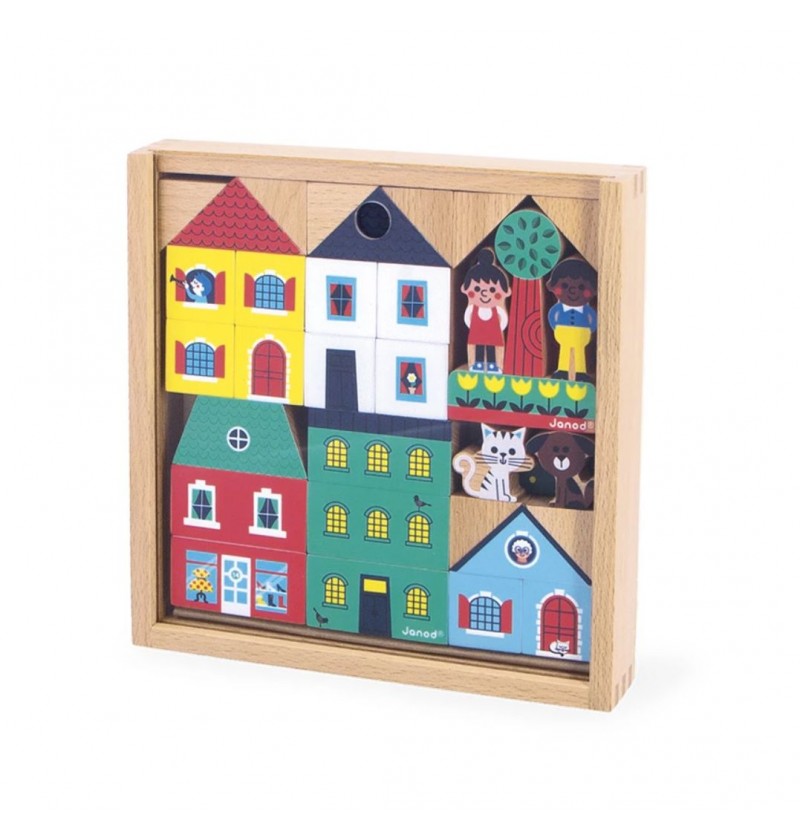 Jeu en bois - Coffret de 36...