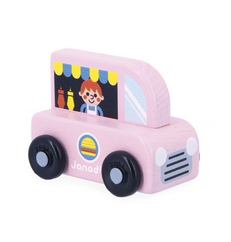 Petite voiture en bois -...