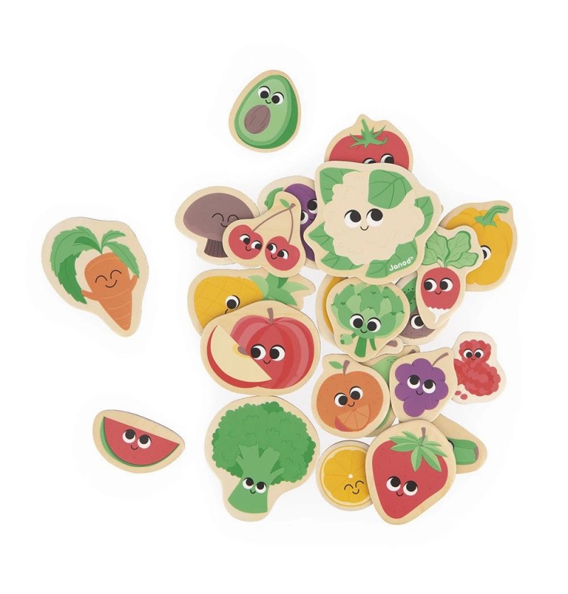 Jeu en bois - Magnets...