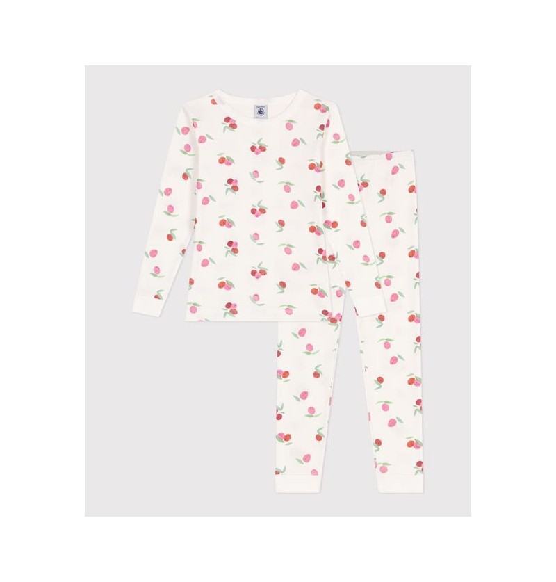 Pyjama 2Pièces coton Cerise...
