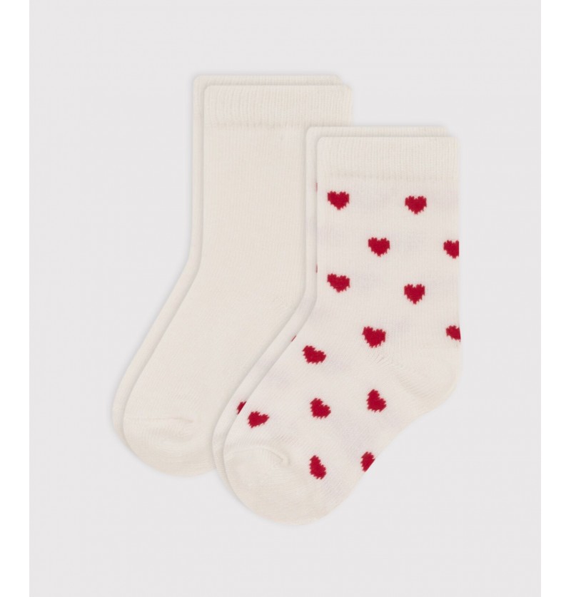 Chaussettes coeurs Petit...
