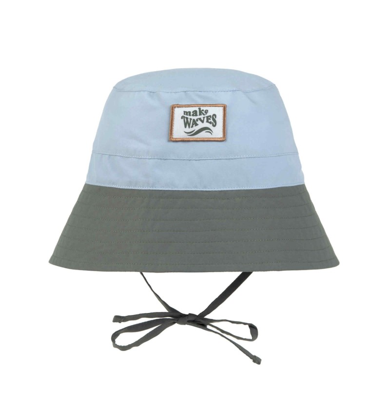 Chapeau anti-UV Bleu Olive...