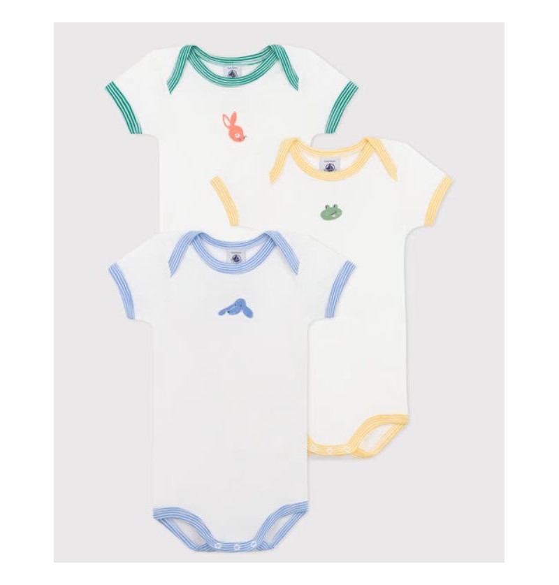 Lot de 3 body imprimé Petit...