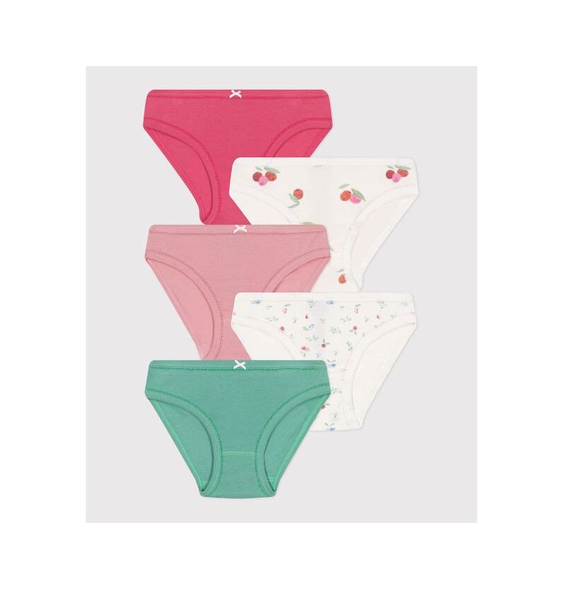 Lot de 5 Culottes Petit Bateau
