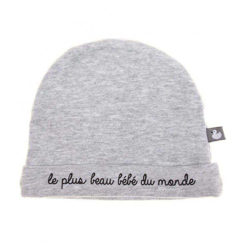 Bonnet naissance "Le plus...