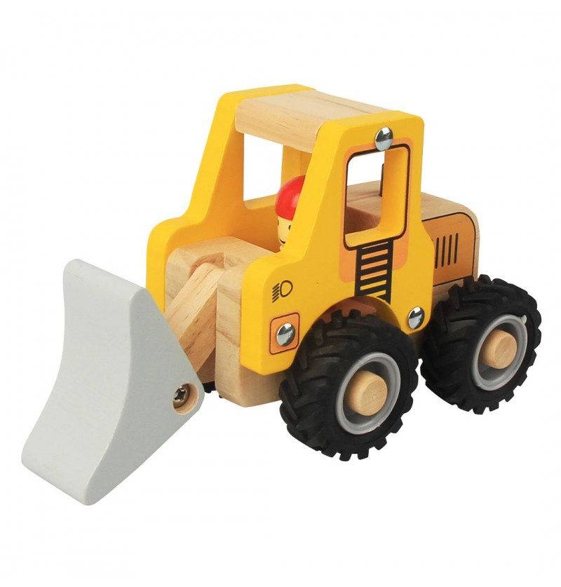 Camion bulldozer en bois...