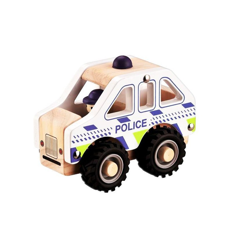 Voiture de police en bois...