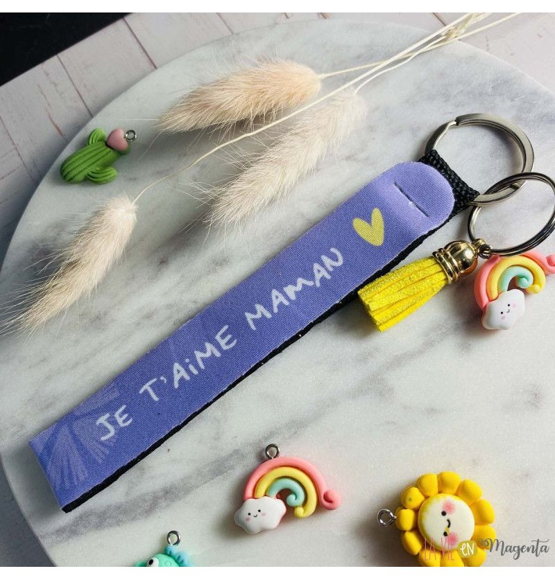 Porte-clés "Je t'aime...