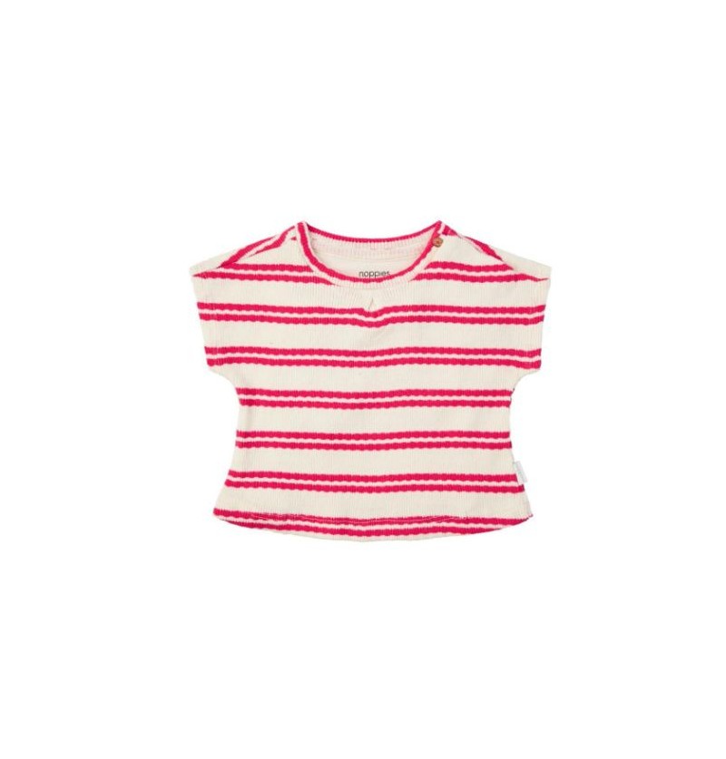 T-shirt Marfa  ecru/ rose...