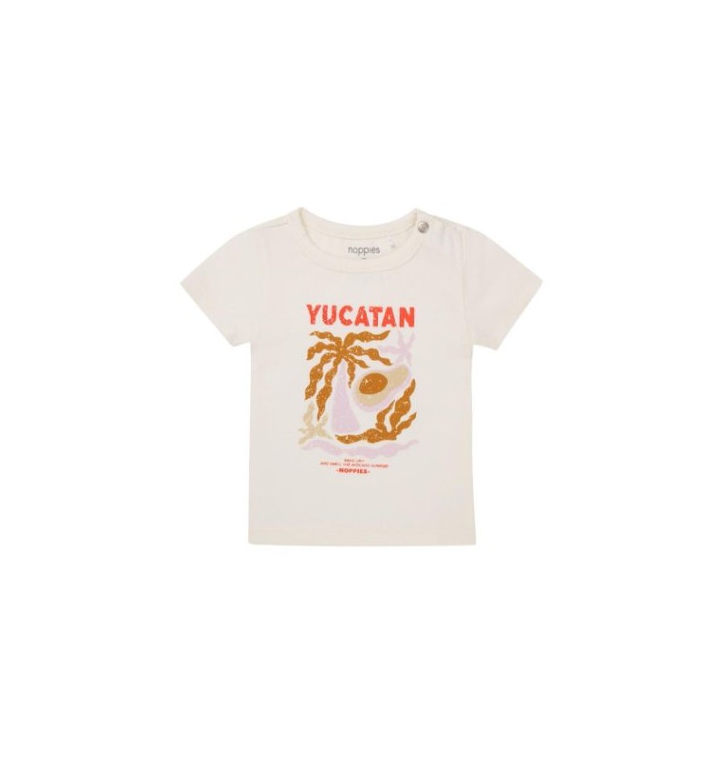 T-shirt Ostra Ecru Noppies