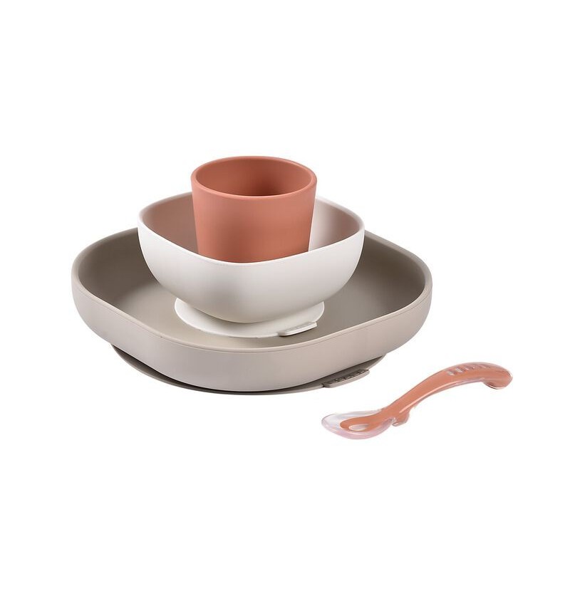 Coffret repas en silicone 4...