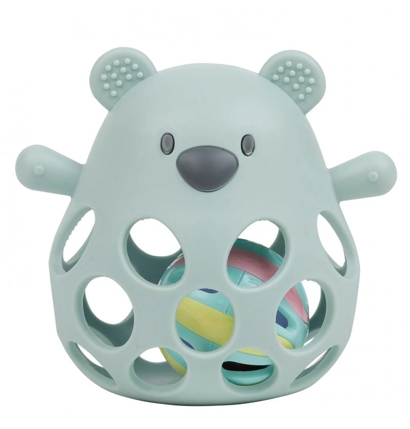 Hochet en silicone avec...