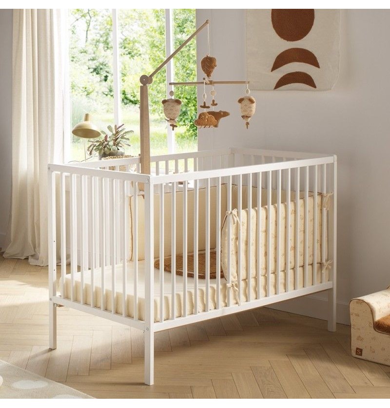 Lit 60x120 First Blanc Sauthon
