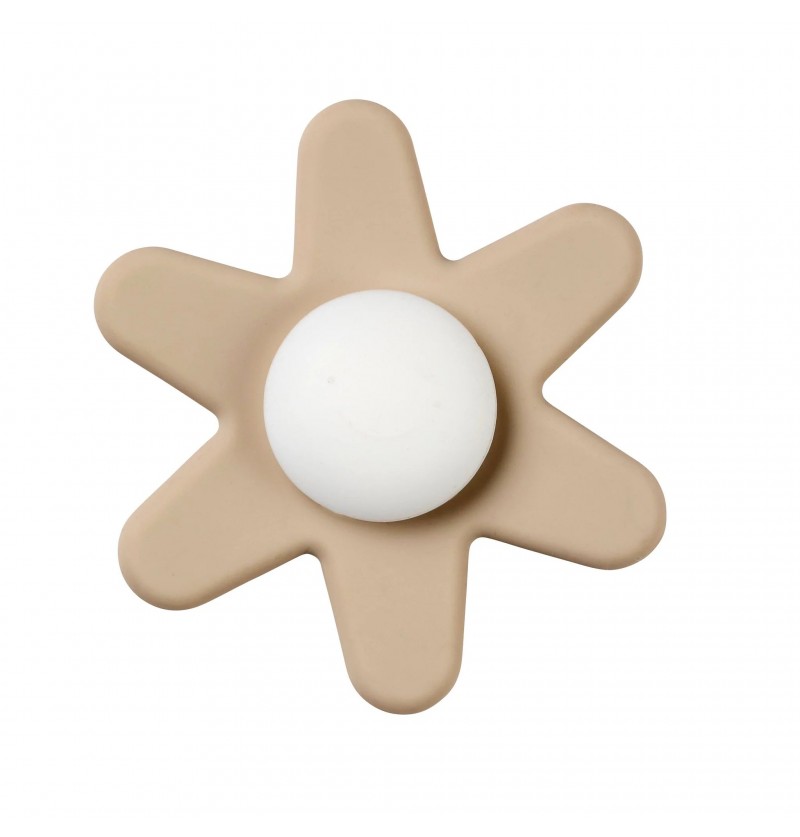 Spinner fleur beige Nattou
