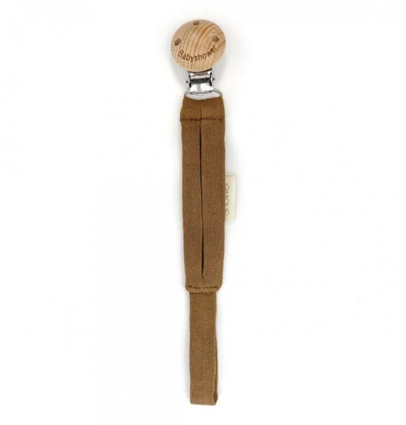 Attache-tétine Wood Toffee...