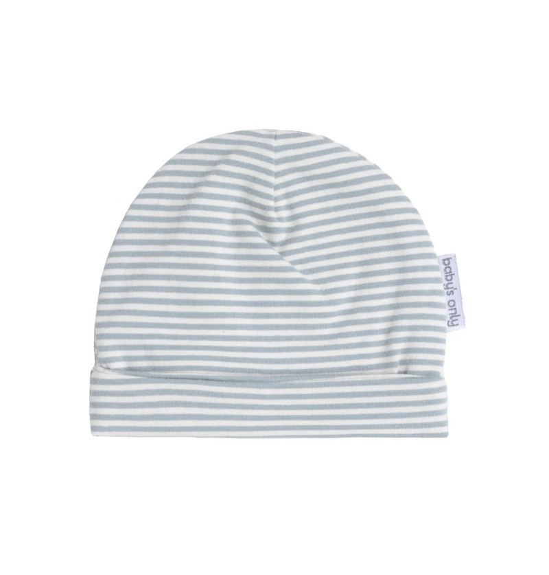 Bonnet Stripe Nordic bleu...