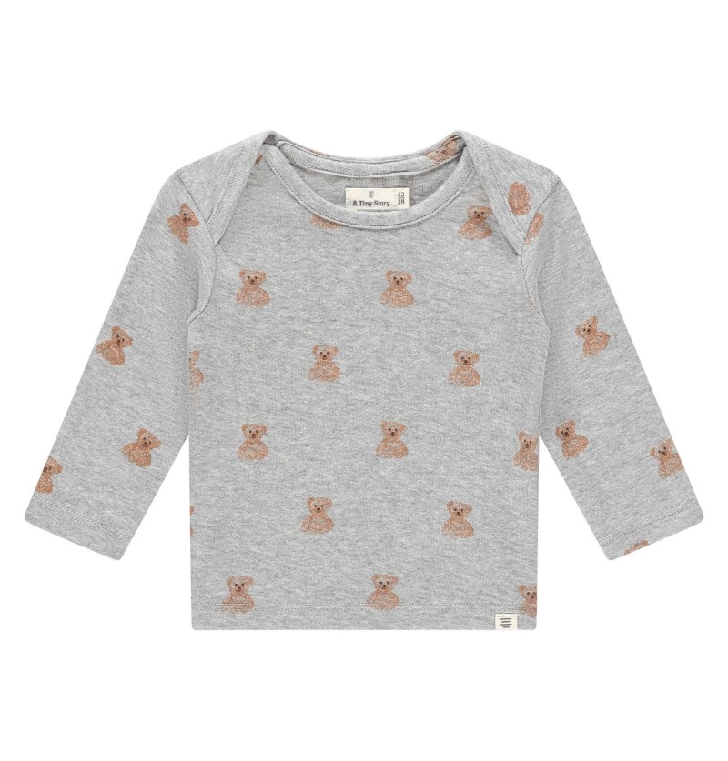 T shirt Teddy Light Grey A...
