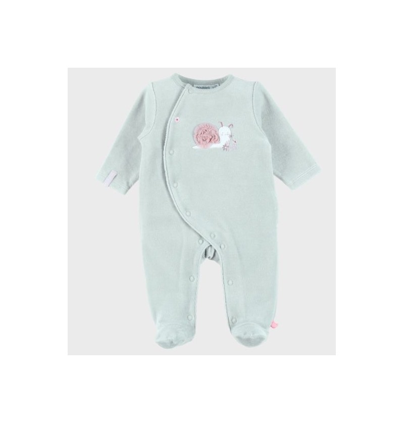 Pyjama Velour Aqua Romantic...