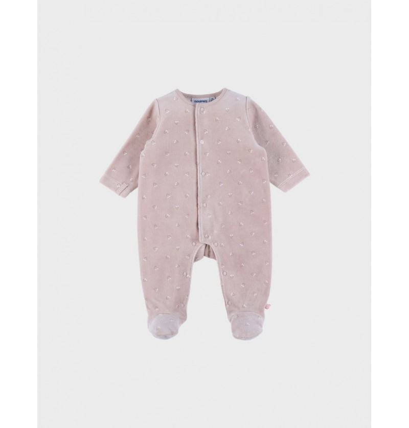 Pyjama en velours rose...