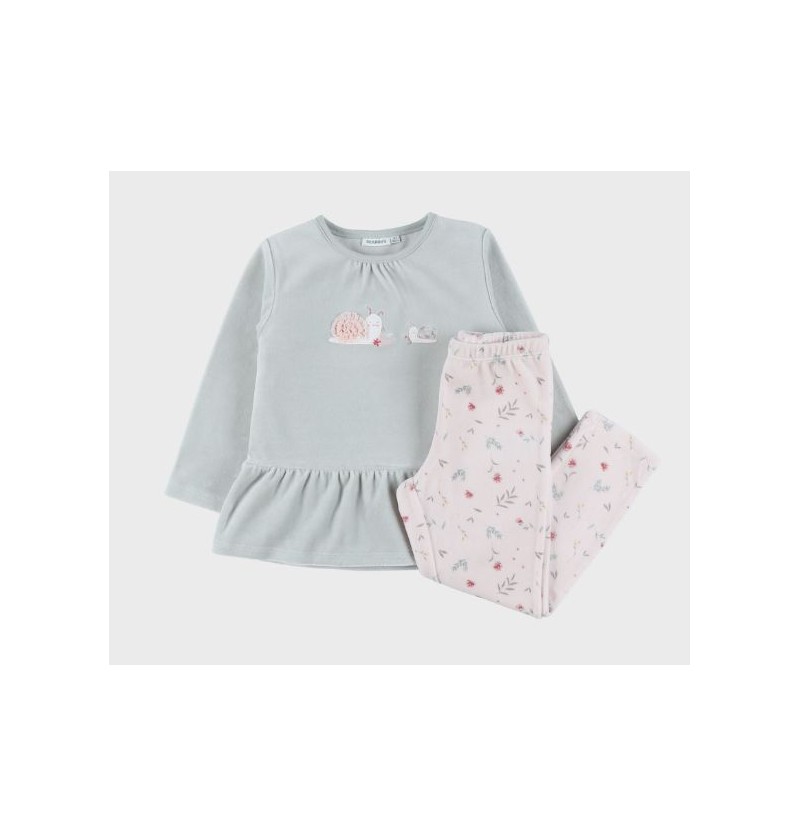 Pyjama 2 pièces en velours...
