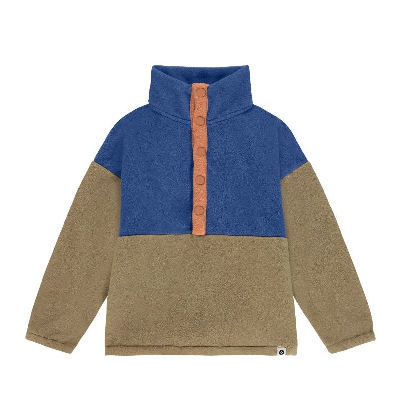 Pull Bleu/beige/orange...