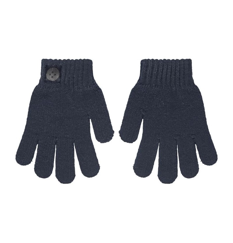 Gant en Tricot  Bleu Night...