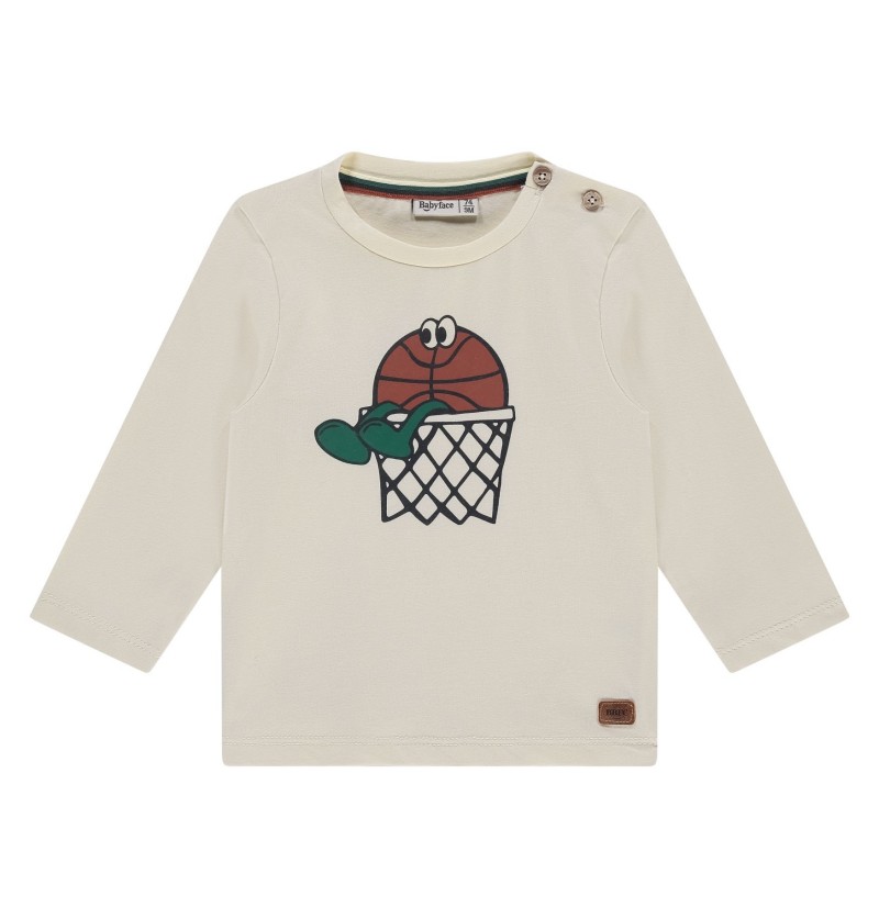 T shirt ballon crème Babyface