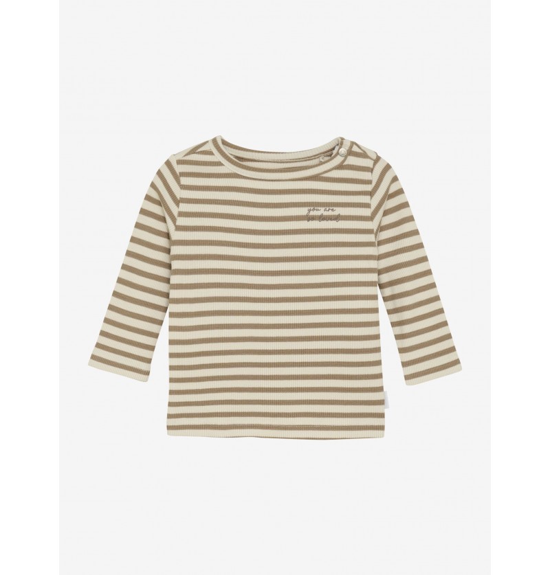 T shirt Seguin Beige/Brun...