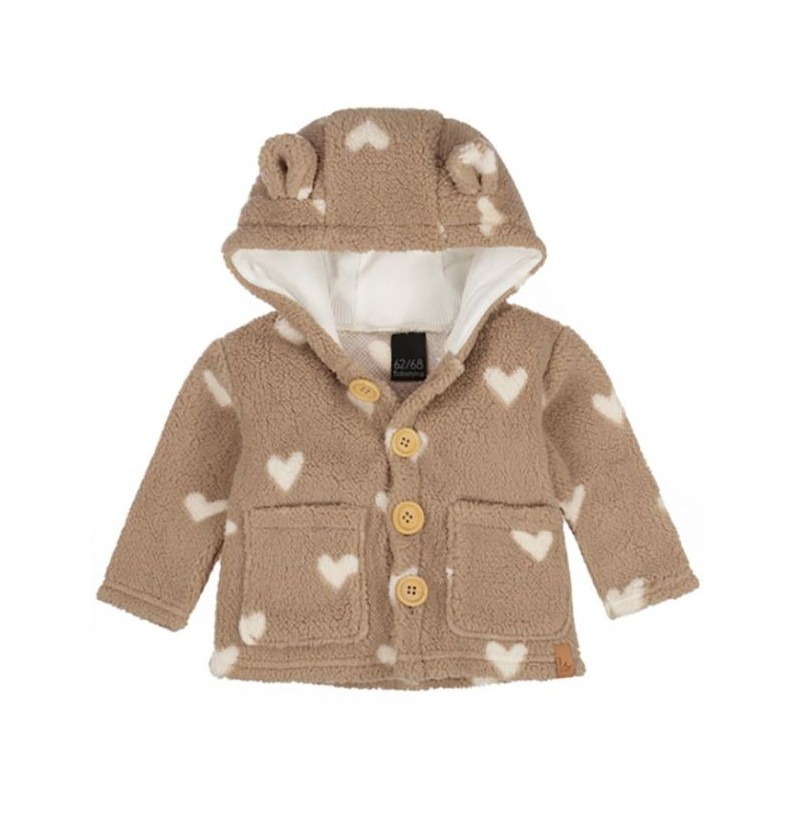 Veste teddy Coeur Babystyling