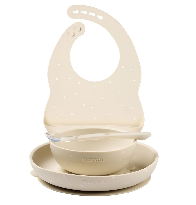 Coffret repas en silicone 4...