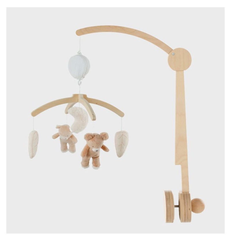 Mobile bras en bois Fluffy,...